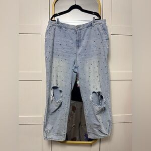 Eloquii Rhinestone Jeans